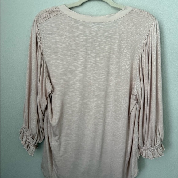 Democracy Light Pink Button Down Shirt - Picture 4 of 6